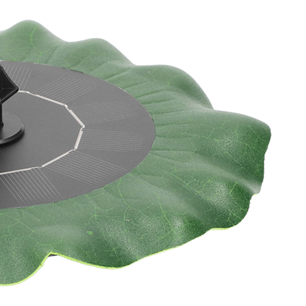 ABS Solar Lotus Fountain with Low Water Sensor for