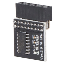 ASROCK TPM2.0 Security Chip 18pin LPC Card for Windows 11 Upgrade Test Black