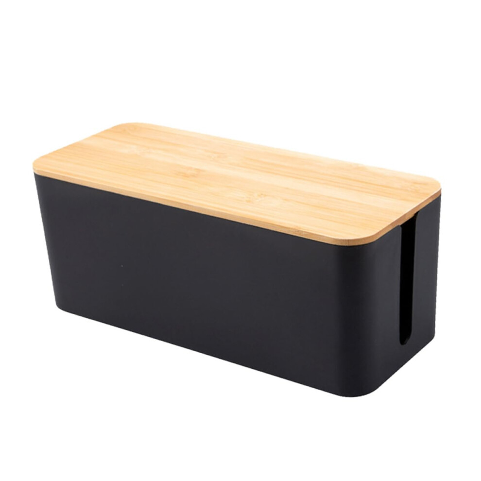 Cable Management Box With Holes For Neat Cord Organizer Storage At Home Office Or Dorm 9169991699592