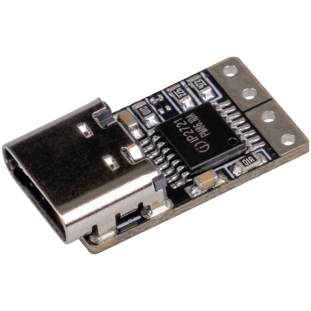 Joy-It Usb-Pd Trigger Module For Usb-Pd Protocols With Usb-C Power Supply 4250236822181