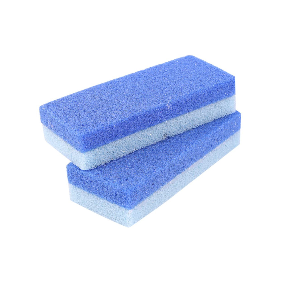 Blue Natural Pumice Stone Foot Callus Remover For Pedicure And Exfoliation, 2Pcs