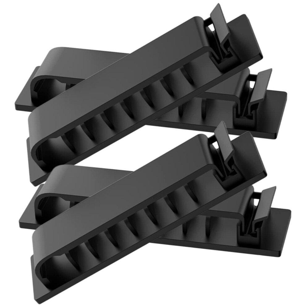 Cord Organizer Clips 4Pcs Adhesive Cable Management For Desk Home Car Wall And Appliance Cords 9169991700014