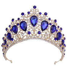 Bridal Tiara with Brilliant Rhinestone Sparkle, Princess Wedding Crown for Bride, Zinc Alloy Frame