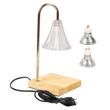 Electric Wax Melter Lamp With Dimmer Timer, Safe Candle Warmer No Soot And No Pollution, Compact Candle Warmer For Aesthetic Interior Design