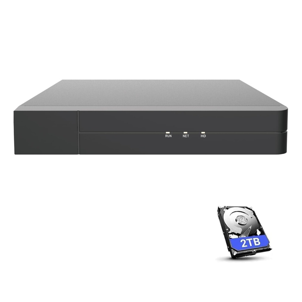 16 Channel 2Mp Cctv Dvr Recorder With 2Tb Storage For Analog Coax Security Cameras 9113335828483