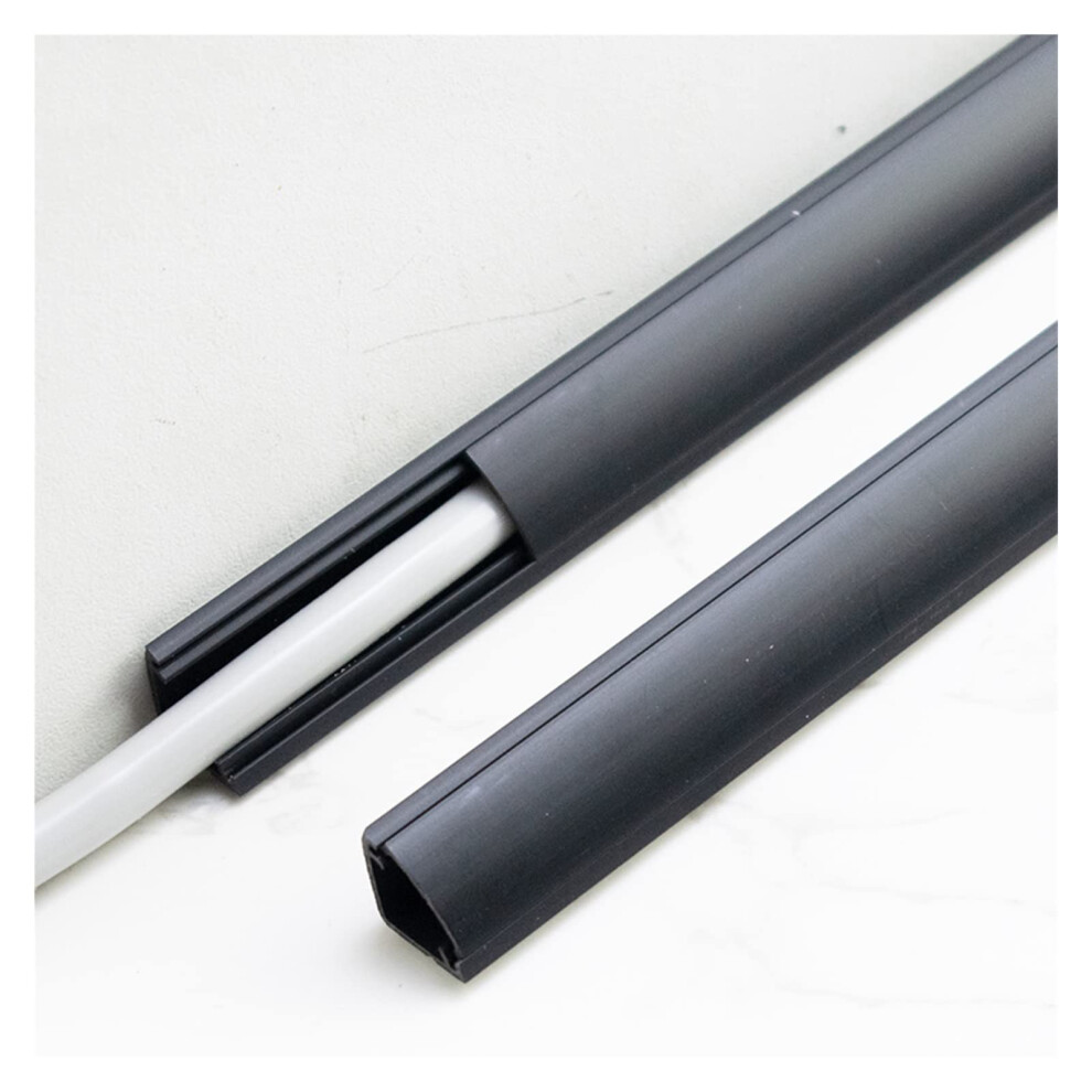 Selfadhesive Cable Raceway Cord Cover, Paintable 14X14mm Corner Channel For Home And Workshop 9169991700540
