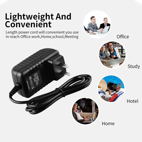 6V AC Adapter for Creative EMU Xboard 25, Wide Voltage Compatibility and Stable Power Supply 1