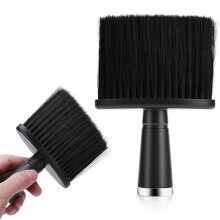 2 Pcs Barber Neck Duster Brush with Soft Durable Bristles, Professional Hair Cleaning for Neck and Face