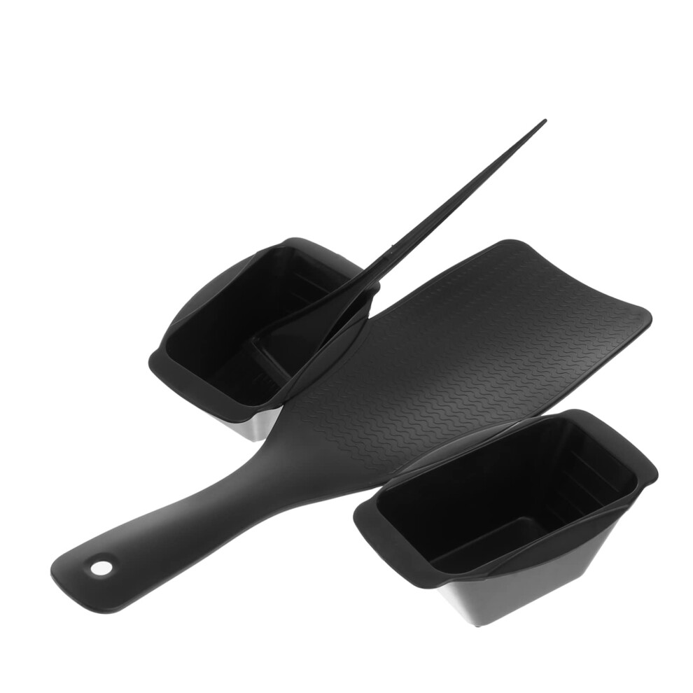 Hair Highlighting Board with Dye Brush and Comb for Precise Salon Hair Coloring