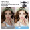 1080P HD Webcam with 120 Wide Angle, Ring Light & Mic 4
