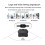 1080P HD Webcam with 120 Wide Angle, Ring Light & Mic 10