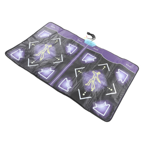 Wireless Bluetooth Dance Mat With Light-Up Buttons And5Game Modes, Exercise Equipment For Kids Featuring Double User Functionality Plug And Play 1