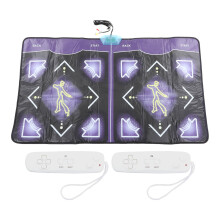 Wireless Bluetooth Dance Mat With Light-Up Buttons And5Game Modes, Exercise Equipment For Kids Featuring Double User Functionality Plug And Play