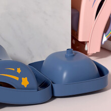 Children Hair Washing Chair Blue Fold