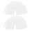 2Stk Bump Cap Insert Weiß Sicherheitshelm Einlage Atmungsaktiv 7