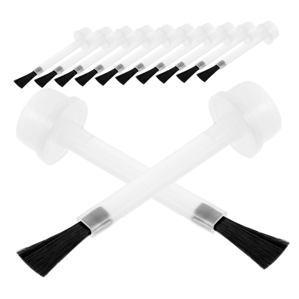 20pcs Nail Polish Brush Replacement for Gel Nail Art Bottles with Durable Reusable Bristles