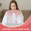 Ethnischer Faux Pink Polyester Bestickter Schal 7