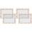 4Pcs Assorted Color Wood Frames with Mesh for DIY Paper Making 3