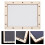 4Pcs Assorted Color Wood Frames with Mesh for DIY Paper Making 10