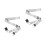 2Stk Koffer-Gurtband Nylon Mit Zahlencode Sicher Faltbar 10