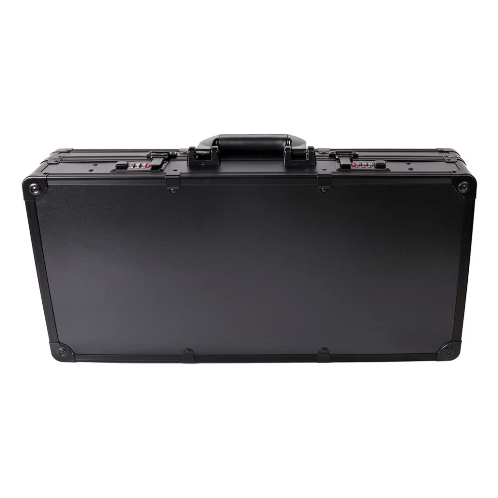Barber Tool Case Aluminum Large Capacity With Secure Lock And Adjustable Belt 55X27x10cm 9044945545760