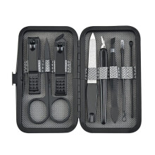 Nail Clippers Set Stainless Steel 6in1 Manicure Pedicure Kit with Travel Case