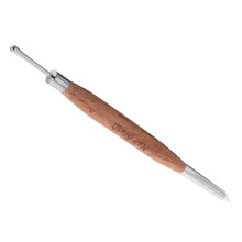 DoubleEnded Nail Art Sculpting Pen with Precise Silicone Tip for Carving Painting and Detailing