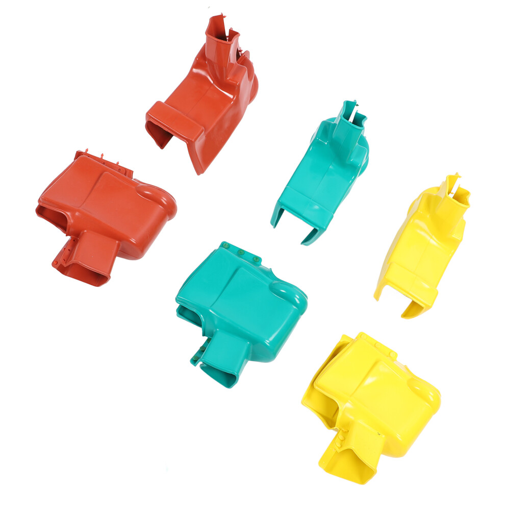 6Pcs Silicone Fuse Insulation Cover 10Kv 380V High Voltage Guard 8461384782494