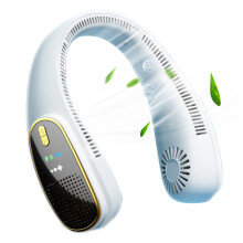 Opplev ultimat komfort med vår bærbare nakkevifte, utstyrt med et høykapasitetsbatteri, ergonomisk design og ultrastille drift, egnet for