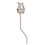 Silver Iron Marching Music Holder Portable Lightweight Type A 7