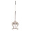 Silver Iron Marching Music Holder Portable Lightweight Type A 6