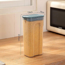 (As show, One size) Airtight Food Storage BoxesDoes not contain grainBlue Snack Nut Storage Box,2024 Ping