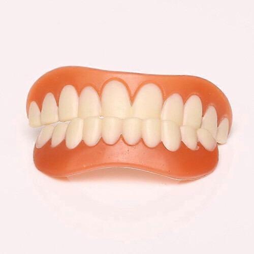 (As show, One size) Simulated upper and lower teeth whitening set.,2024 Ping