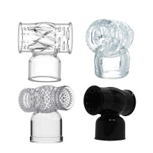 Massage Wand Attachments Set, Soft Silicone Massager Accessories for Hitachi Mini Wand HV270280