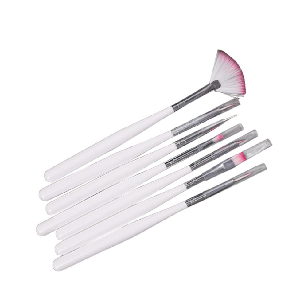 14Pcs Professional Nail Art Brush and Pen Set with Long Handles for Manicure and DIY Design