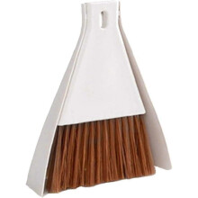 (As show, One size) 1set Mini Dustpan Brush Sets, Cleaning Dustpan for Table, Desk, Counertop, Keyboard, Car, Camping (Beige),2024 Ping