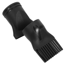 2Pcs Universal Hair Dryer Diffuser and Concentrator Nozzle Set with Wide Tooth Comb, Heat Resistant