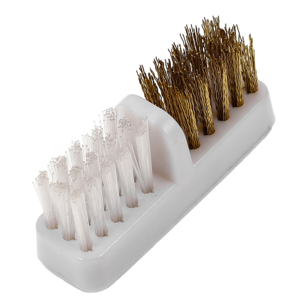 Nail Drill Bit Cleaning Brush Copper Wire for Manicure Tools Efficient Dust Removal 1pc