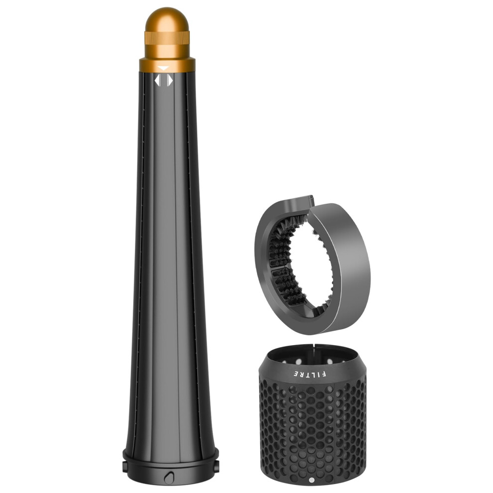 Long Conical Barrel with Filter Cage Cover for Dyson Airwrap Natural Tapered Curls