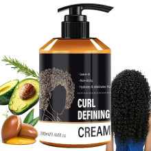 Curl Defining Cream with Argan Oil Anti Frizz, LongLasting Hold for Curly and Wavy Hair 9.46oz