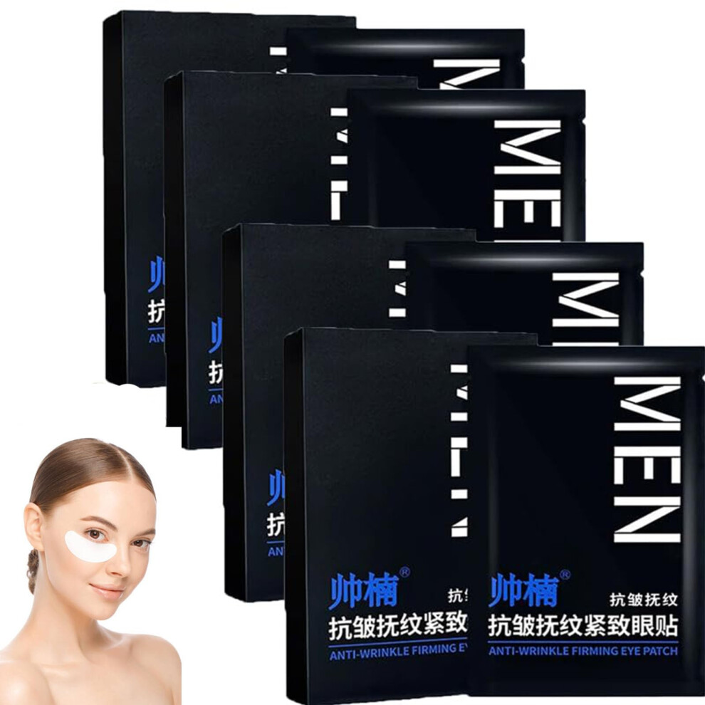 Dark Eye Patches For Circles And Wrinkles, Collagen Under Eye Mask For Puffiness And Fine Lines 3Pcs