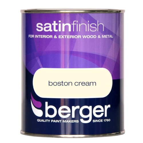 Berger - Satin Sheen 750ml - Boston Cream