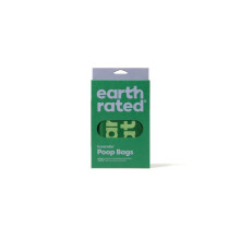Earth Rated, Bolsas de Heces para Perros con Manija, Lavanda, 120 Bolsas con Manija