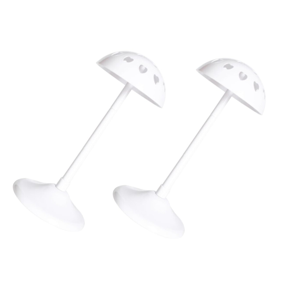 Unisex 2Pcs Short Wig Stand With Head, Stable Tabletop Tripod Wig Holder For Styling And Drying