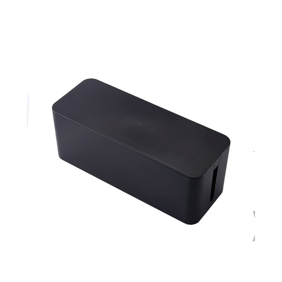 Medium Black Cable Management Box Cord Organizer For Cable Tidy Storage 9113335830981