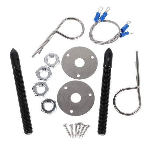 3Ensembles Fixation Capot Métal Sécurisée Et Robuste 1
