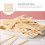 100Stk Bambus Dessert Picks Robust Für Sandwich 7