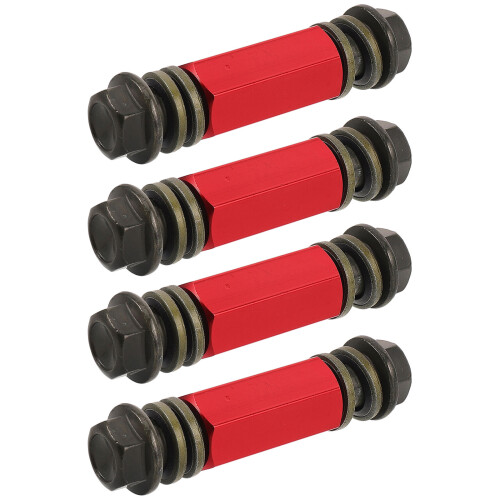 20Stk Ersatz Bremsleitung Adapter Alloy Rot Robust Dicht
