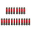 20Stk Ersatz Bremsleitung Adapter Alloy Rot Robust Dicht 8