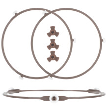 1Set Magnetron Draaiplateau Houder Set Voor Even Verwarmen